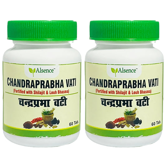 Alsence Chandraprabha Vati Tablet (60 Each)
combo pack of 2 bottles