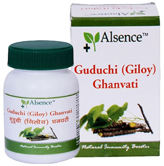 Alsence Guduchi (Giloy) Ghanvati Tablet
bottle of 100 tablets
