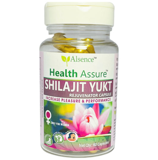 Alsence Health Assure Shilajit Yukt Rejuvenator Capsules For Women (60 Each)
box of 1 Bottle