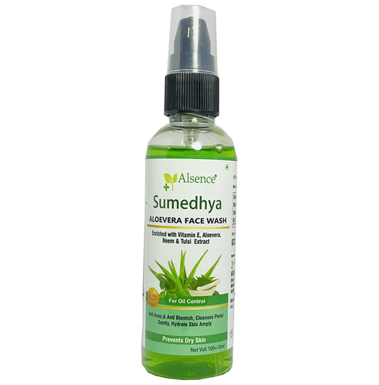 Alsence Sumedhya Aloe Face Wash (110ml Each)
box of 1 Bottle