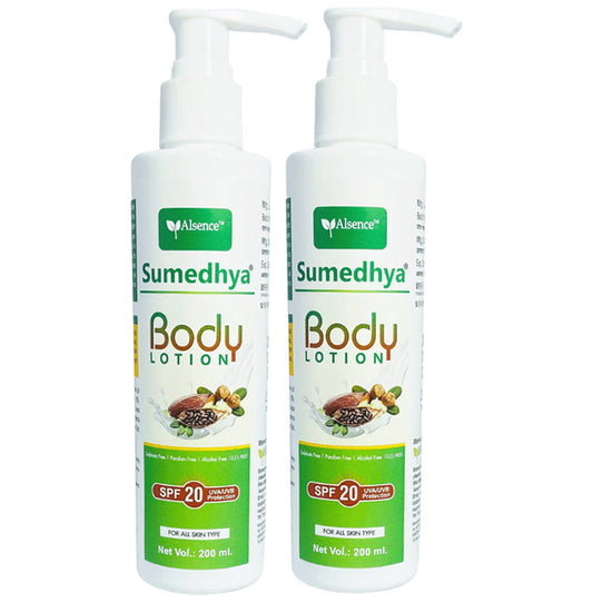 Alsence Sumedhya Body Lotion (200ml Each)
combo pack of 2 bottles