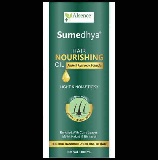 Alsence Sumedhya Hair Nourishing Oil (100ml Each)
box of 1 Bottle