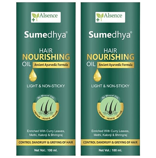 Alsence Sumedhya Hair Nourishing Oil (100ml Each)
combo pack of 2 bottles