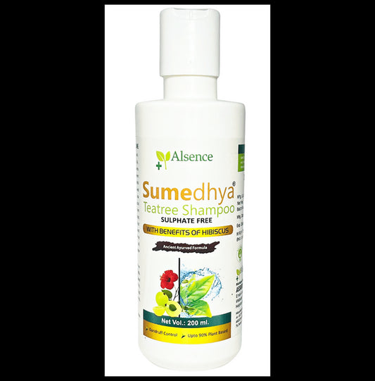 Alsence Sumedhya Teatree Shampoo (200ml Each)
box of 1 Bottle