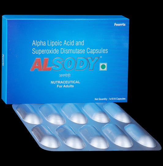 Alsody Capsule
strip of 10 capsules