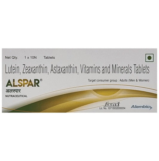 Alspar Tablet
strip of 10 tablets