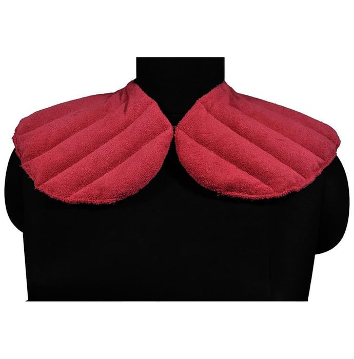 AaraamSek Microwavable Therapeutic Herbal Heating Pad for Neck Pain Red
box of 1 Unit