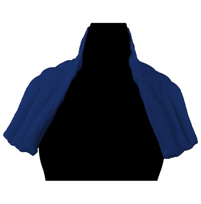 AaraamSek Microwavable Therapeutic Herbal Heating Pad for Shoulder & Neck Pain Navy Blue
box of 1 Unit