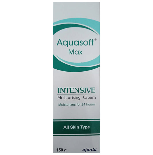 Aquasoft Max Intensive Moisturising Cream | For All Skin Types
bottle of 150 gm Cream