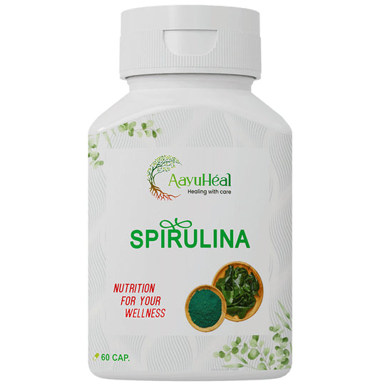 Aayuheal Spirulina Capsule
bottle of 60 capsules