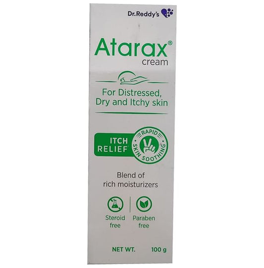 Atarax Cream For Distressed Dry And Itchy Skin
tube of 100 gm Cream