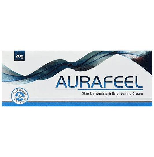 Aurafeel Skin Lightening & Brightening Cream Paraben Free
tube of 20 gm Cream