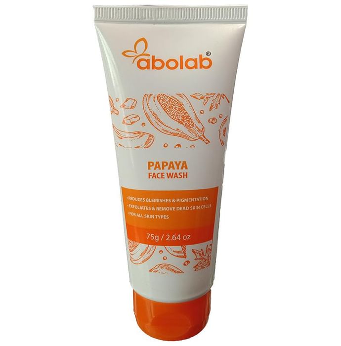 Abolab Papaya Face Wash
tube of 75 gm Face Wash