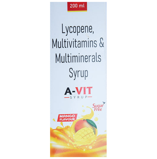 A-Vit Syrup Mango Sugar Free
bottle of 200 ml Syrup