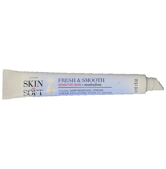 Avon Skin So Soft Fresh & Smooth Facial Hair Removal Cream
tube of 30 ml Cream