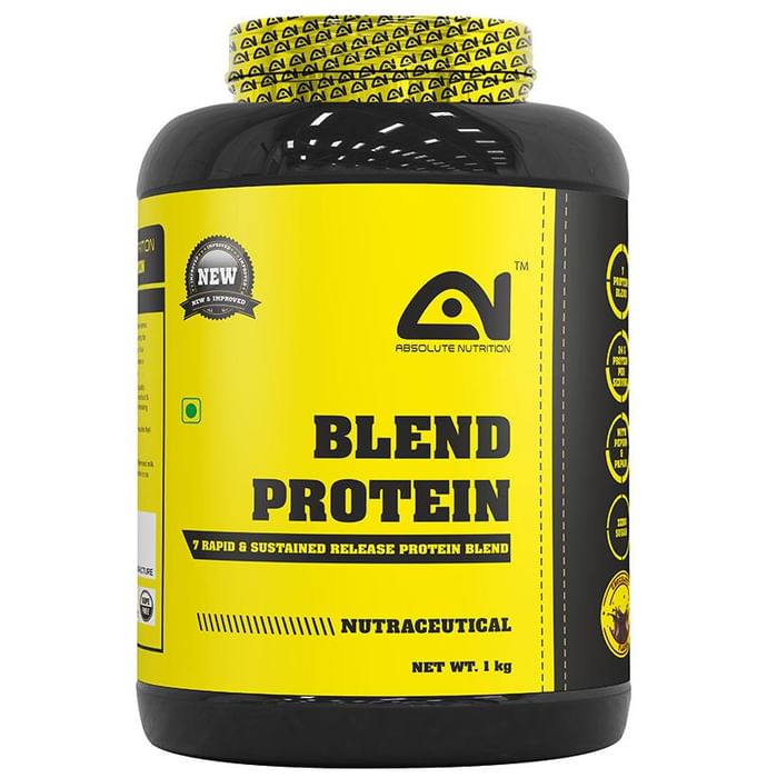 Absolute Nutrition Blend Protein Powder Chocolate
jar of 1 kg Powder