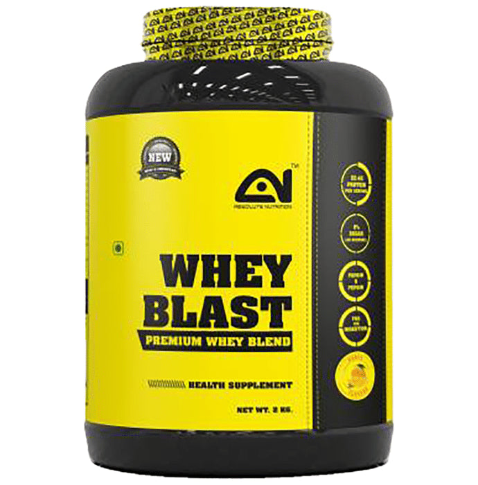 Absolute Nutrition Whey Blast Mango
jar of 2 kg Powder