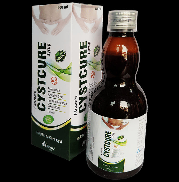Abuzz's Cystcure Syrup Mix Fruit Sugar Free
bottle of 200 ml Syrup