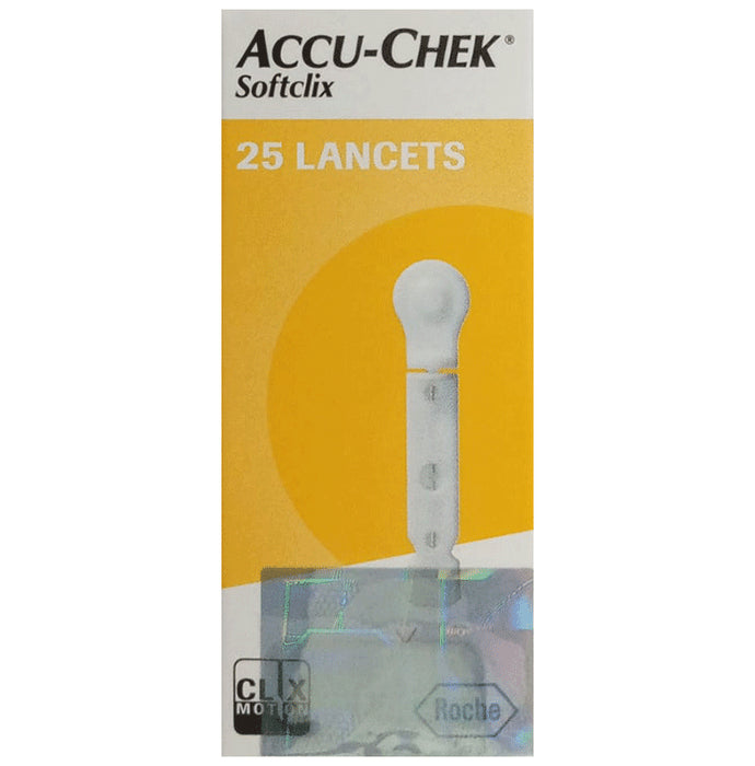 Accu-Chek Softclix Lancets (Only Lancets)
box of 25 lancets