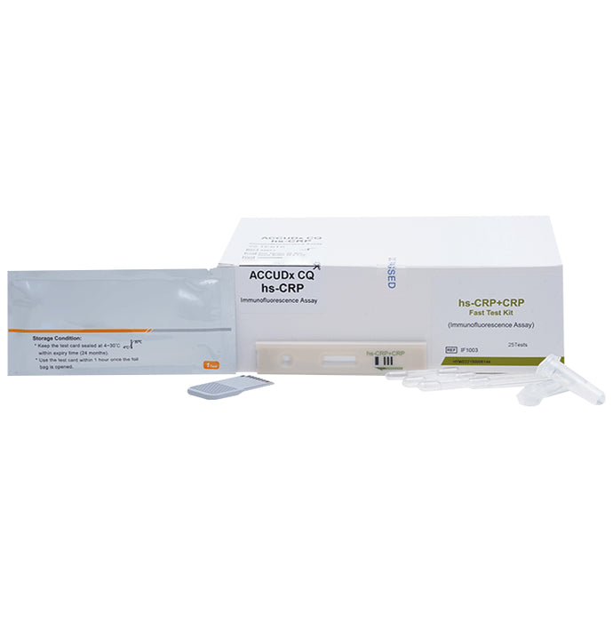 Accurex Accudx CQ HS-Crp Test Kit
box of 1 Test Kit