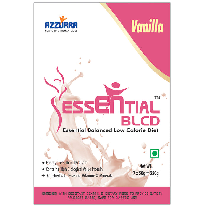 Azzurra Essential BLCD Powder Vanilla
box of 350 gm Powder