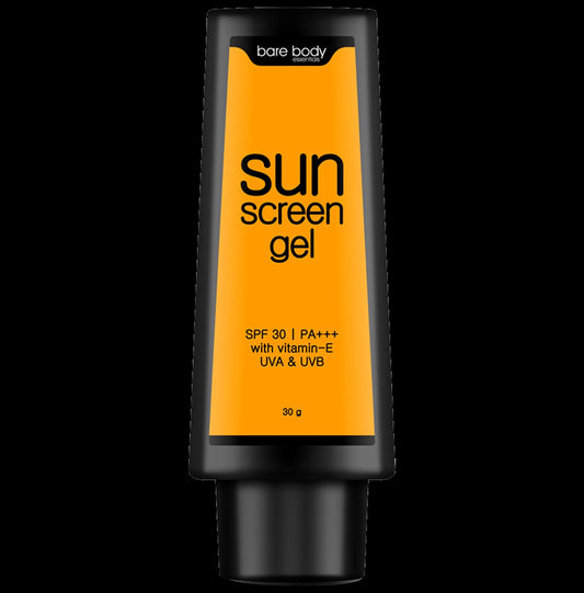 Bare Body Essentials Sunscreen Gel SPF 30+++
bottle of 30 gm Gel