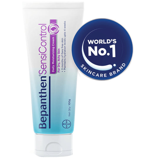 Bepanthen Sensi Control Daily Moisturizing Cream for Dry & Itchy Skin Cream
tube of 100 gm Cream