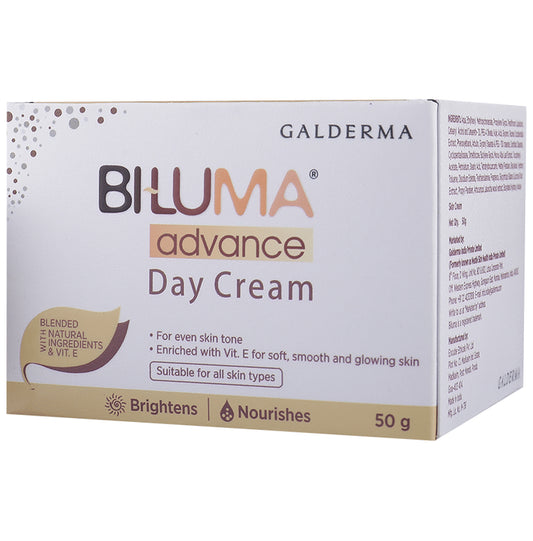 Biluma Advance Day Cream | Brightens, Nourishes & Evens Skin Tone
jar of 50 gm Cream