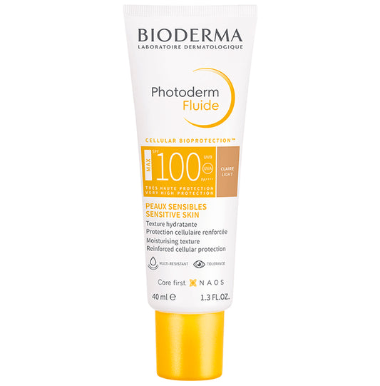 Bioderma Photoderm Fluide Max SPF 100 | High UVA/UVB Protection | For Sensitive Skin
tube of 40 ml Cream
