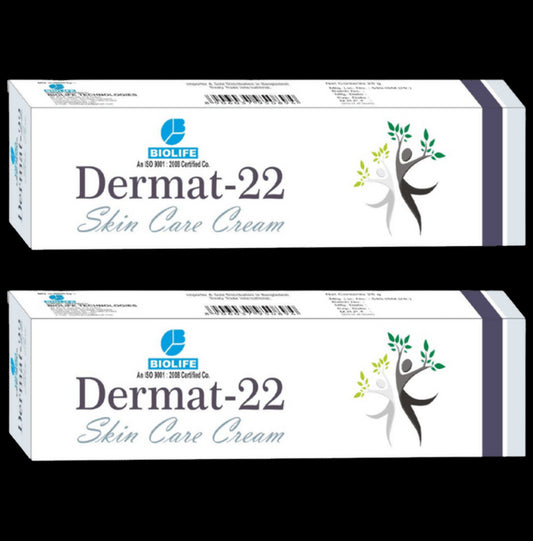 Biolife Derma 22 Skin Care Cream (25gm Each)
combo pack of 2 Tubes