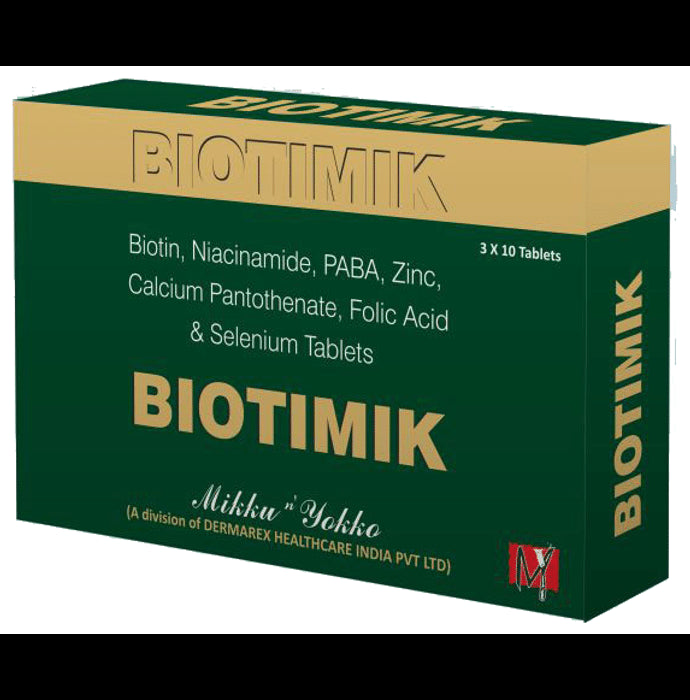 Biotimik Tablet
strip of 10 tablets