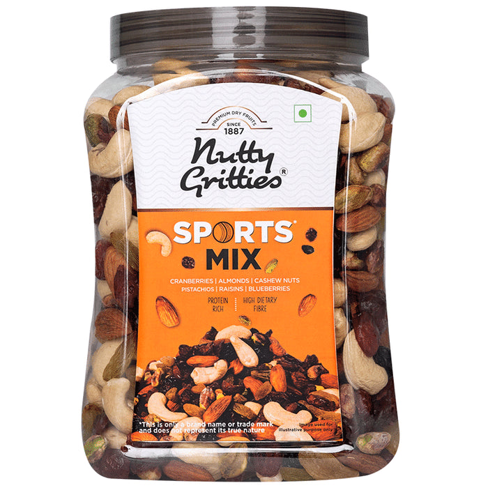 Nutty Gritties Sports Mix
jar of 1 kg Dry Fruits