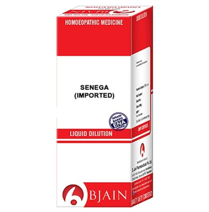 Bjain Senega(Imported) Dilution 3X
bottle of 12 ml Dilution