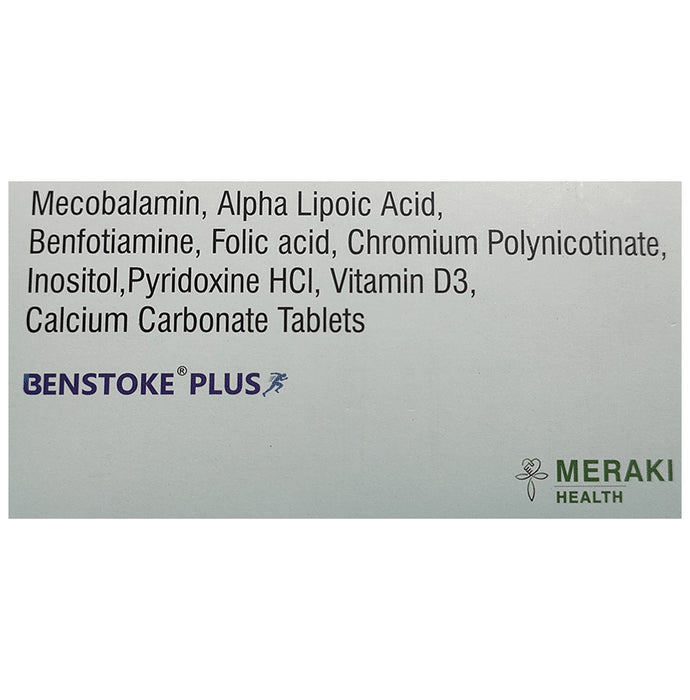 Benstoke Plus Tablet
strip of 10 tablets