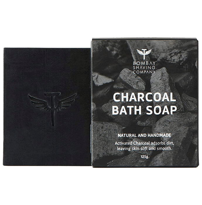 Bombay Shaving Company Charcoal Bath Soap (125gm Each)
box of 1 Soap
