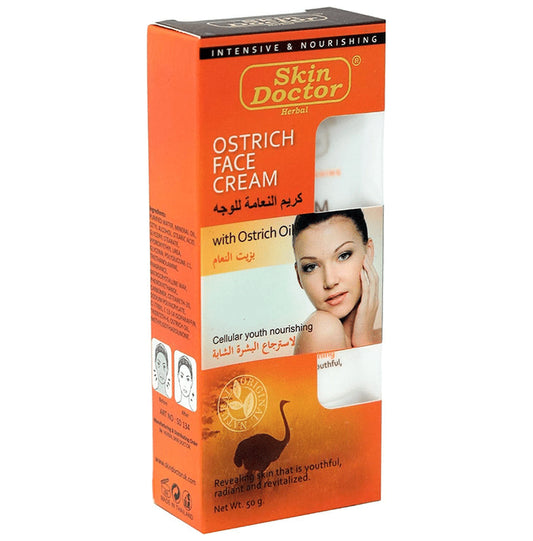 Skin Doctor Herbal Ostrich Face Cream
box of 50 gm Cream