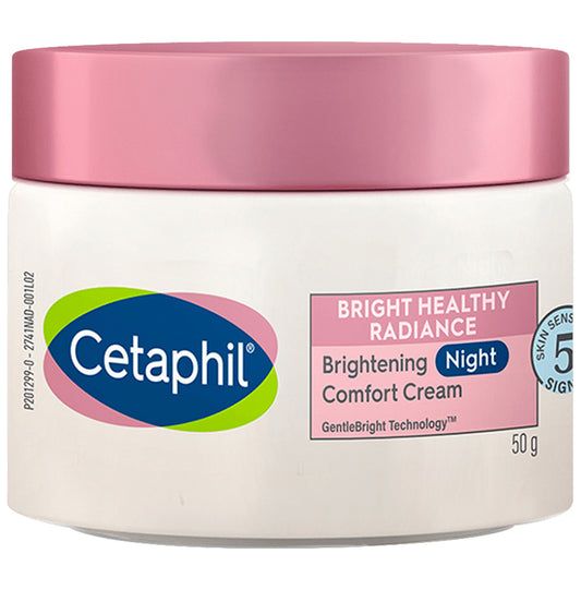 Cetaphil Brightening Night Comfort Cream | For Sensitive Skin
jar of 50 gm Cream