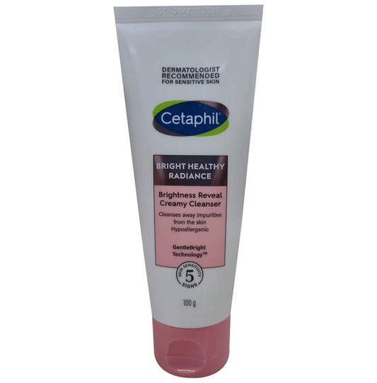 Cetaphil Brightness Reveal Creamy Cleanser | Hypoallergenic & For Sensitive Skin
tube of 100 gm Cleanser