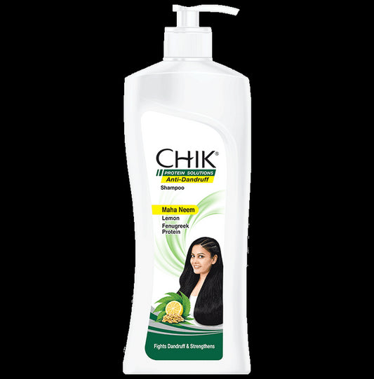 Chik Protein Solutions Anti Dandruff Shampoo
bottle of 340 ml Shampoo