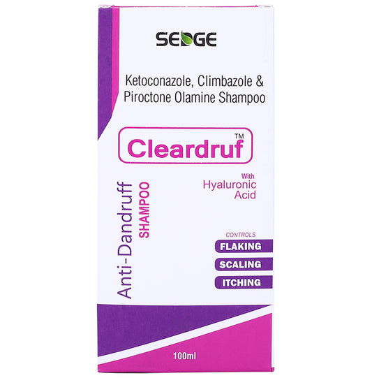 Cleardruf Anti-Dandruff Shampoo
tube of 100 ml Shampoo
