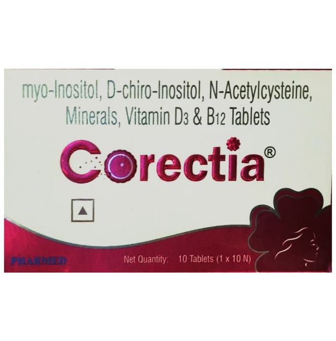 Corectia Tablet
strip of 10 tablets