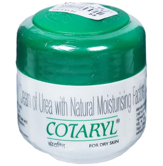 Cotaryl Cream of Urea with Natural Moisturising Factors | For Dry Skin
jar of 75 gm Cream