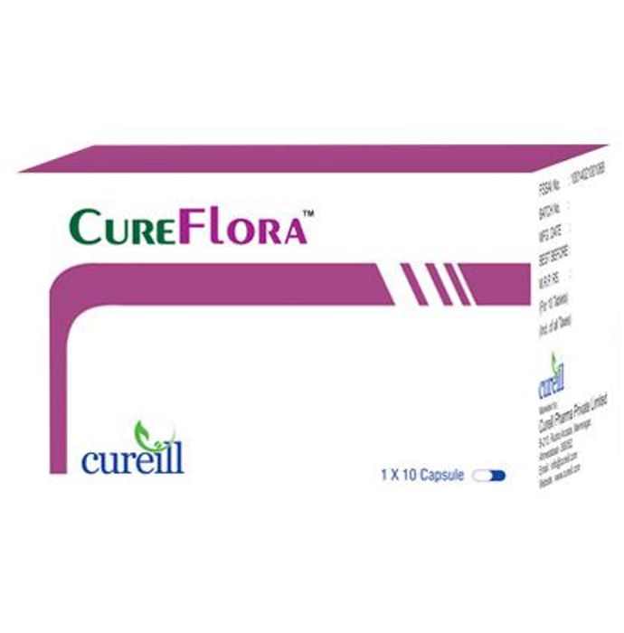 Cureflora Capsule
strip of 10 capsules