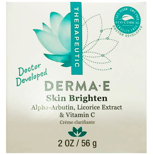 Derma E Skin Brighten Cream
jar of 56 gm Cream