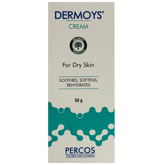 Dermoys Cream with White Soft & Light Liquid Paraffin | For Dry Skin | Paraben Free
tube of 50 gm Cream