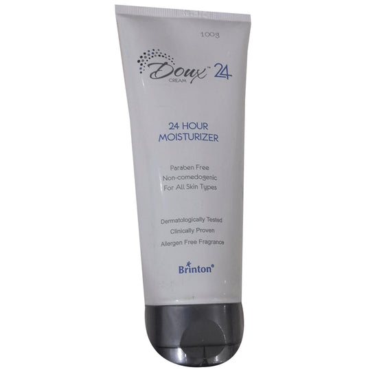 Doux 24 Moisturising Cream for All Skin Types | Paraben-Free
tube of 100 ml Cream