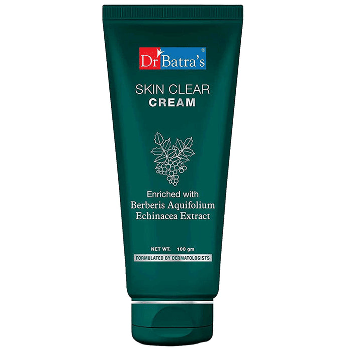 Dr Batra's Skin Clear Cream Enriched with Berberis Aquifolium and Echinacea
tube of 100 gm Cream