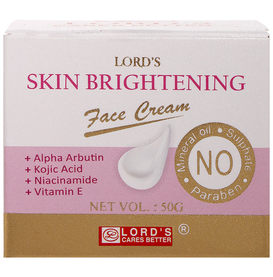 Lord's Skin Brightening Face Cream
jar of 50 gm Cream