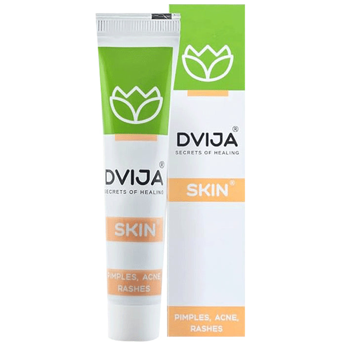 Dvija Skin Cream: Steroid-Free Relief for Fungal Infections, Eczema, Rashes, Itch, Acne & Pimples
box of 1 Tube