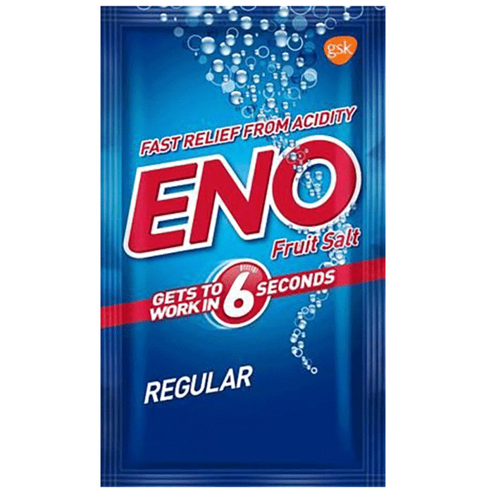 Eno Fruit Salt Sachet | Ayurvedic Acidity Relief Formula (5gm Each) | Flavour
packet of 1 Sachet